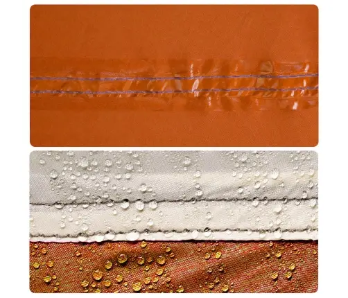 Stovyklavimo Palapinė, Pilka/Oranžinė, Keturvietė