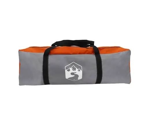 Ģimenes Telts 6 Personām, Pelēka, Oranža, Ūdensnecaurlaidīga Vidaxl