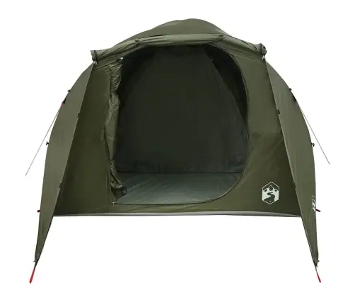 Ģimenes Telts, Tuneļa, 6 Personām, Zaļa, Ūdensnecaurlaidīga Vidaxl