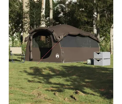 Ģimenes Telts, Tuneļa, 6 Personām, Brūna, Ūdensnecaurlaidīga Vidaxl