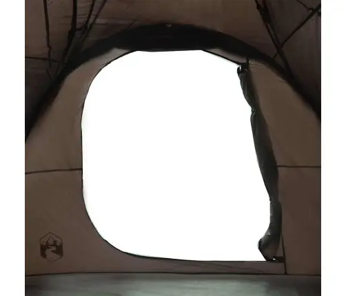 Ģimenes Telts, Tuneļa, 6 Personām, Brūna, Ūdensnecaurlaidīga Vidaxl