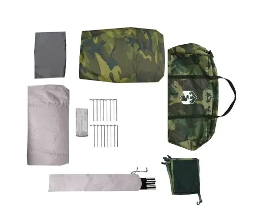 Peretelk 6 Inimesele, Tunnel, Kamuflaaž, Veekindel