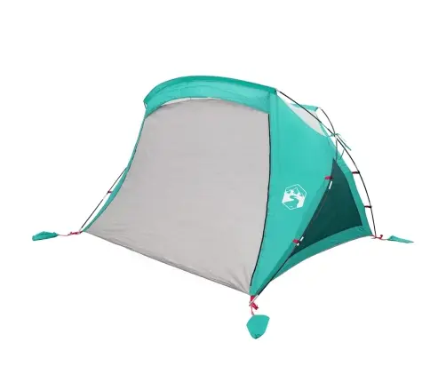 Pludmales Telts 2 Personām, Jūras Zaļa, Ūdensnecaurlaidīga Vidaxl
