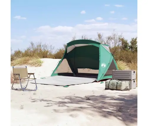 Pludmales Telts 2 Personām, Jūras Zaļa, Ūdensnecaurlaidīga Vidaxl