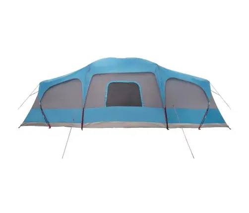 Ģimenes Telts Ar Verandu 9 Personām, Zila, Ūdensnecaurlaidīga Vidaxl