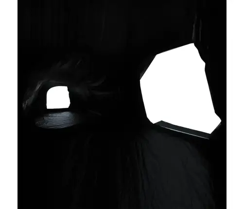 Kempinga Telts 5 Personām, Balta, Ūdensnecaurlaidīga, Audums Vidaxl