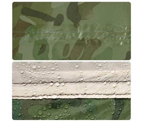 Stovyklavimo Tentas, Kamufliažinis, 306X306Cm