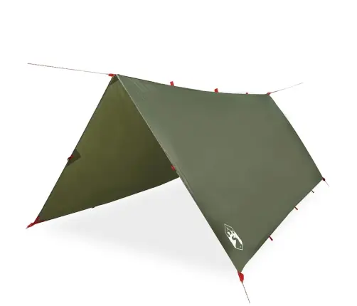 Kempinga Tents, Olīvu Zaļa, 366X306 Cm, Ūdensizturīga Vidaxl