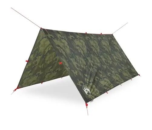 Kempinga Tents, Kamuflāža, 366X306 Cm, Ūdensizturīga Vidaxl