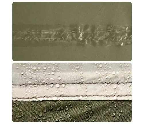 Kempinga Tents, Olīvu Zaļa, 406X306 Cm, Ūdensizturīga Vidaxl