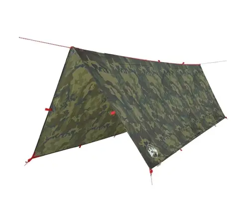 Stovyklavimo Tentas, Kamufliažinis, 406X306Cm