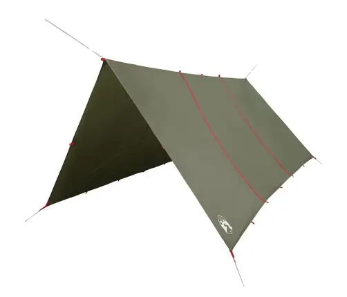 Kempinga Tents, Olīvu Zaļa, 451X420 Cm, Ūdensizturīga Vidaxl