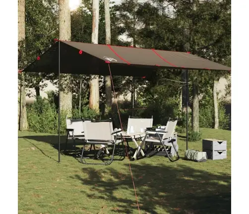 Tuulevari, Pruun, 451X420 cm Veekindel