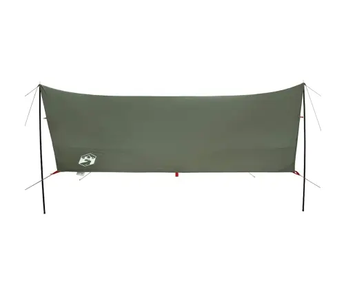 Kempinga Tents, Olīvu Zaļa, 438X376X212 Cm, Ūdensizturīga Vidaxl