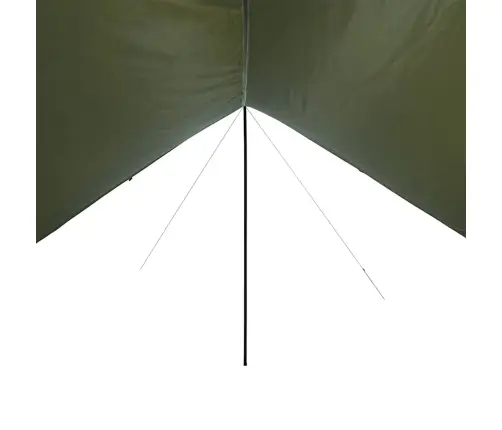 Kempinga Tents, Olīvu Zaļa, 438X376X212 Cm, Ūdensizturīga Vidaxl