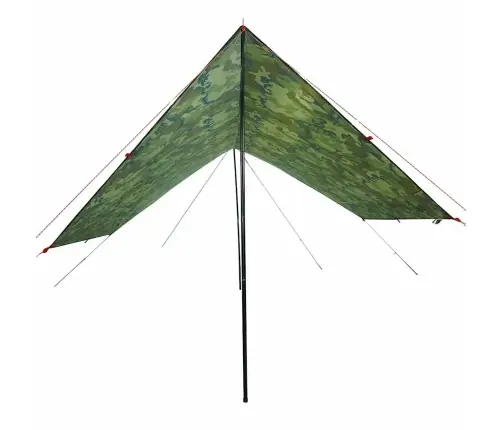 Kempinga Tents, Kamuflāža, 438X376X212 Cm, Ūdensizturīga Vidaxl