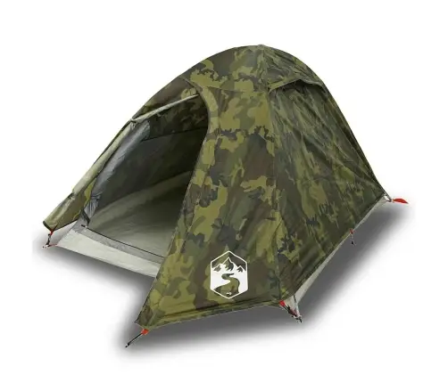 Kempinga Telts 2 Personām, Kupola Forma, Ūdensnecaurlaidīga Vidaxl