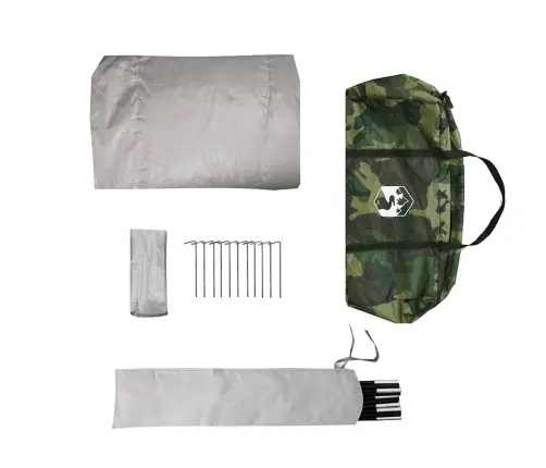 Stovyklavimo Palapinė, Kamufležinė, Trivietė, Kupolinė