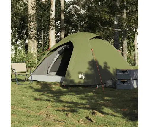 Stovyklavimo Palapinė, Žalia, Keturvietė, Kupolinė