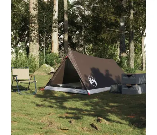 Stovyklavimo Palapinė, Ruda, Dvivietė, Atspari Vandeniui