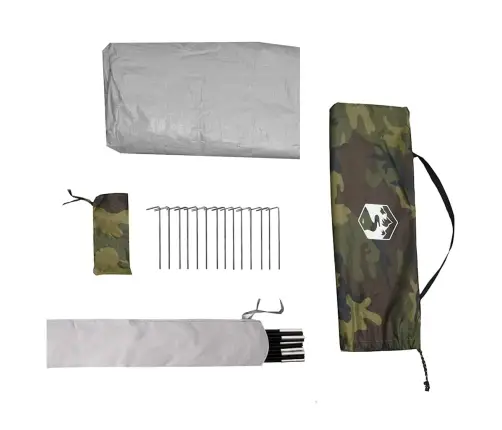 Matkatelk 2 Inimesele, Kamuflaaž, Veekindel