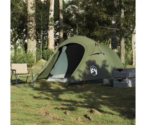 Stovyklavimo Palapinė, Žalia, Trivietė, Tunelinė