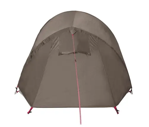 Kempinga Telts, Tuneļa, 3 Personām, Brūna, Ūdensnecaurlaidīga Vidaxl