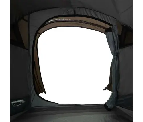 Kempinga Telts, Tuneļa, 3 Personām, Brūna, Ūdensnecaurlaidīga Vidaxl