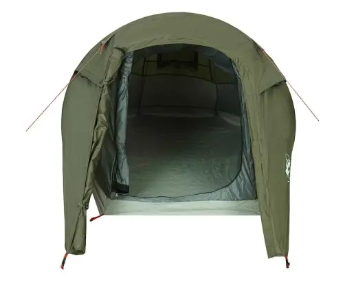 Kempinga Telts, Tuneļa, 2 Personām, Zaļa, Ūdensnecaurlaidīga Vidaxl