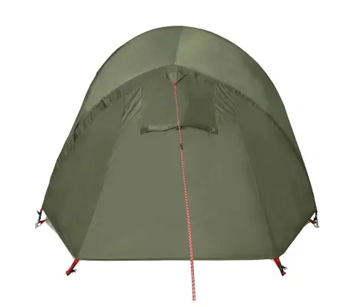 Kempinga Telts, Tuneļa, 2 Personām, Zaļa, Ūdensnecaurlaidīga Vidaxl