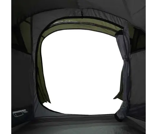 Kempinga Telts, Tuneļa, 2 Personām, Zaļa, Ūdensnecaurlaidīga Vidaxl