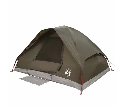 Stovyklavimo Palapinė, Ruda, Dvivietė, Kupolinė