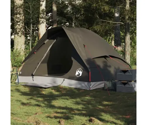 Stovyklavimo Palapinė, Ruda, Dvivietė, Kupolinė