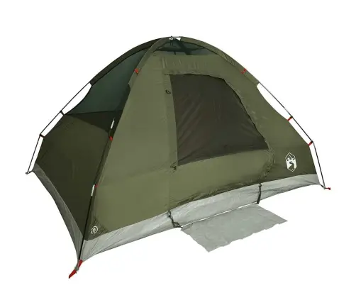 Stovyklavimo Palapinė, Žalia, Keturvietė, Kupolinė