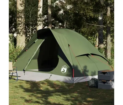Stovyklavimo Palapinė, Žalia, Keturvietė, Kupolinė