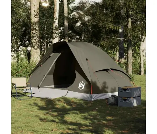 Matkatelk, Kuppel 4 Inimesele, Roheline, Veekindel