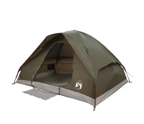 Matkatelk, Kuppel 4 Inimesele, Roheline, Veekindel