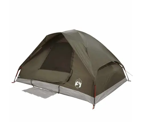 Matkatelk, Kuppel 4 Inimesele, Roheline, Veekindel