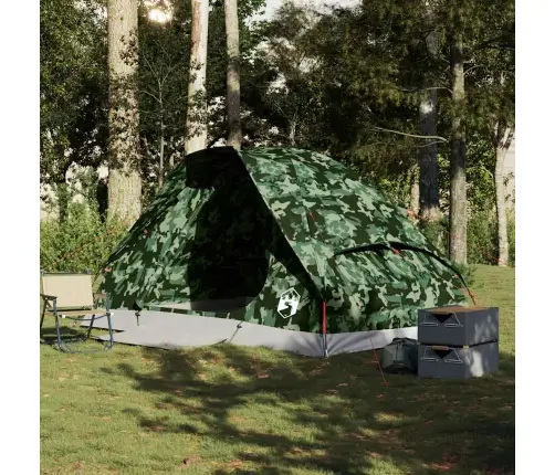 Kempinga Telts 4 Personām, Kupola Forma, Ūdensnecaurlaidīga Vidaxl