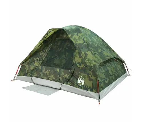 Kempinga Telts 4 Personām, Kupola Forma, Ūdensnecaurlaidīga Vidaxl
