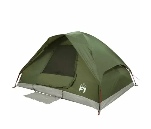 Ģimenes Telts 6 Personām, Olīvu Zaļa, Ūdensnecaurlaidīga Vidaxl
