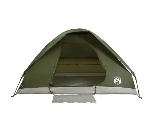 Ģimenes Telts 6 Personām, Olīvu Zaļa, Ūdensnecaurlaidīga Vidaxl