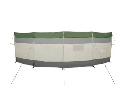 Kempinga Vēja Aizsargs, Zaļš, 510X153 Cm, Ūdensdrošs Vidaxl