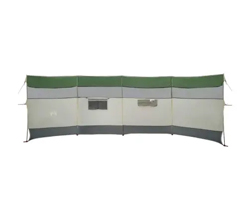 Kempinga Vēja Aizsargs, Zaļš, 510X153 Cm, Ūdensdrošs Vidaxl