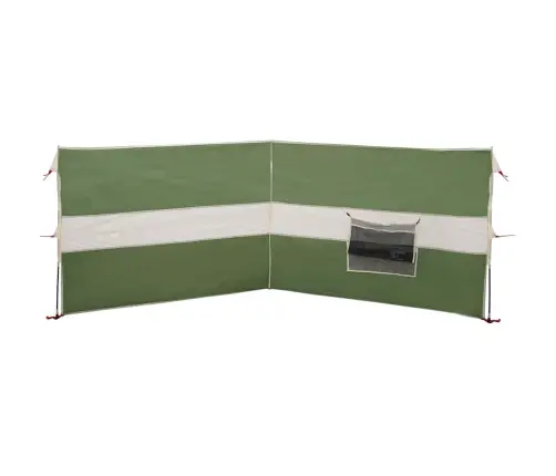 Camping Windbreak Green 344X120 Cm Atsparus Vandeniui