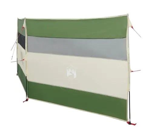 Camping Windbreak Green 340X130 Cm Atsparus Vandeniui