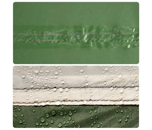 Camping Windbreak Green 340X130 Cm Atsparus Vandeniui