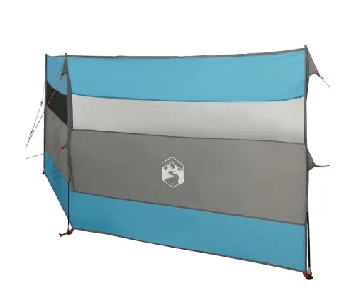 Kempinga Vēja Aizsargs, Zils, 340X130 Cm, Ūdensdrošs Vidaxl