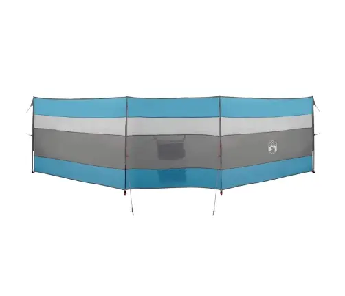 Kempinga Vēja Aizsargs, Zils, 508X130 Cm, Ūdensdrošs Vidaxl