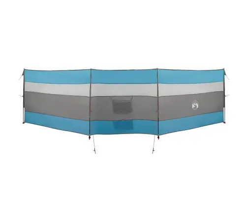 Kempinga Vēja Aizsargs, Zils, 508X130 Cm, Ūdensdrošs Vidaxl